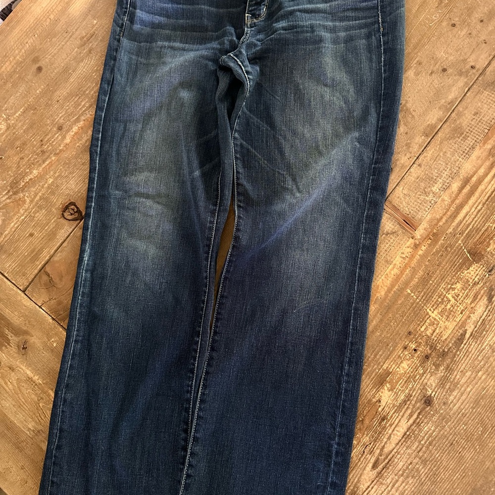 American Eagle Outfitters Relaxed Fit Dark Blue Jeans